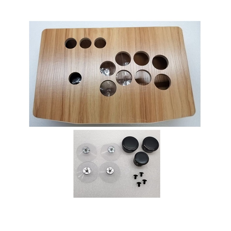 Retro Gaming Cabinet - Empty Wooden Box for Arcade Game