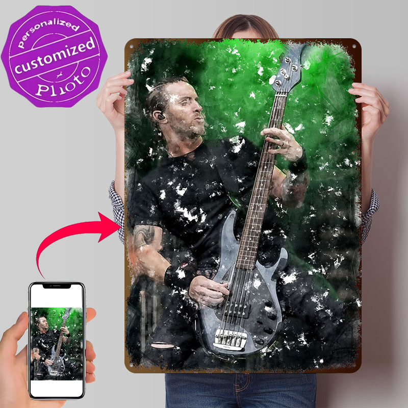Retro Gaming Gifts For Men - ALTER BRIDGE Brian Marshal Poster Retro