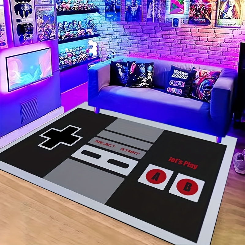 Game Area Rugs 3D Printed Play - Retro Gaming Rug recension och pris