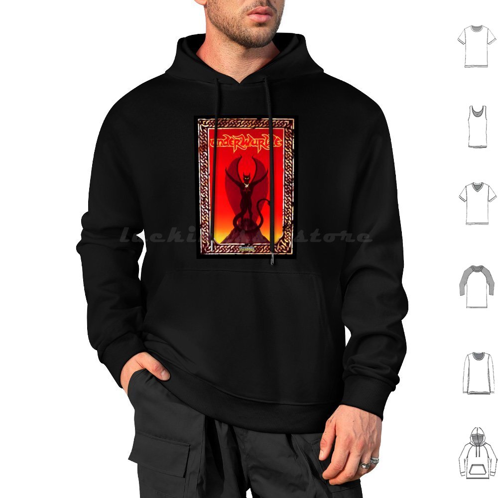 Underwurlde Hoodie Cotton Long - Retro Gaming Zx Spectrum recension och pris