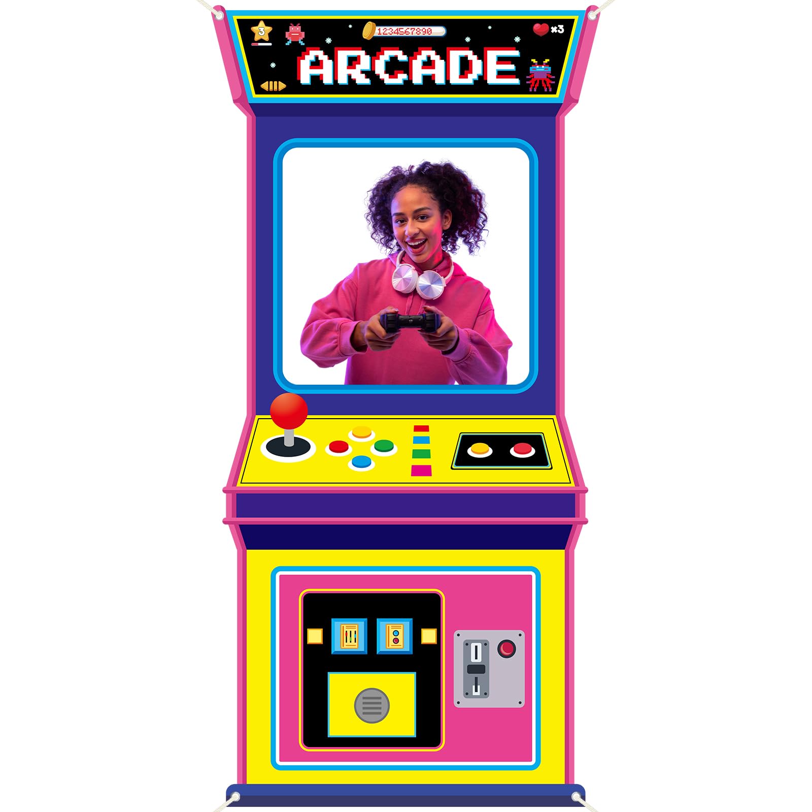 Retro Video Gaming Fabric Arca - Retro Gaming Events recension och pris