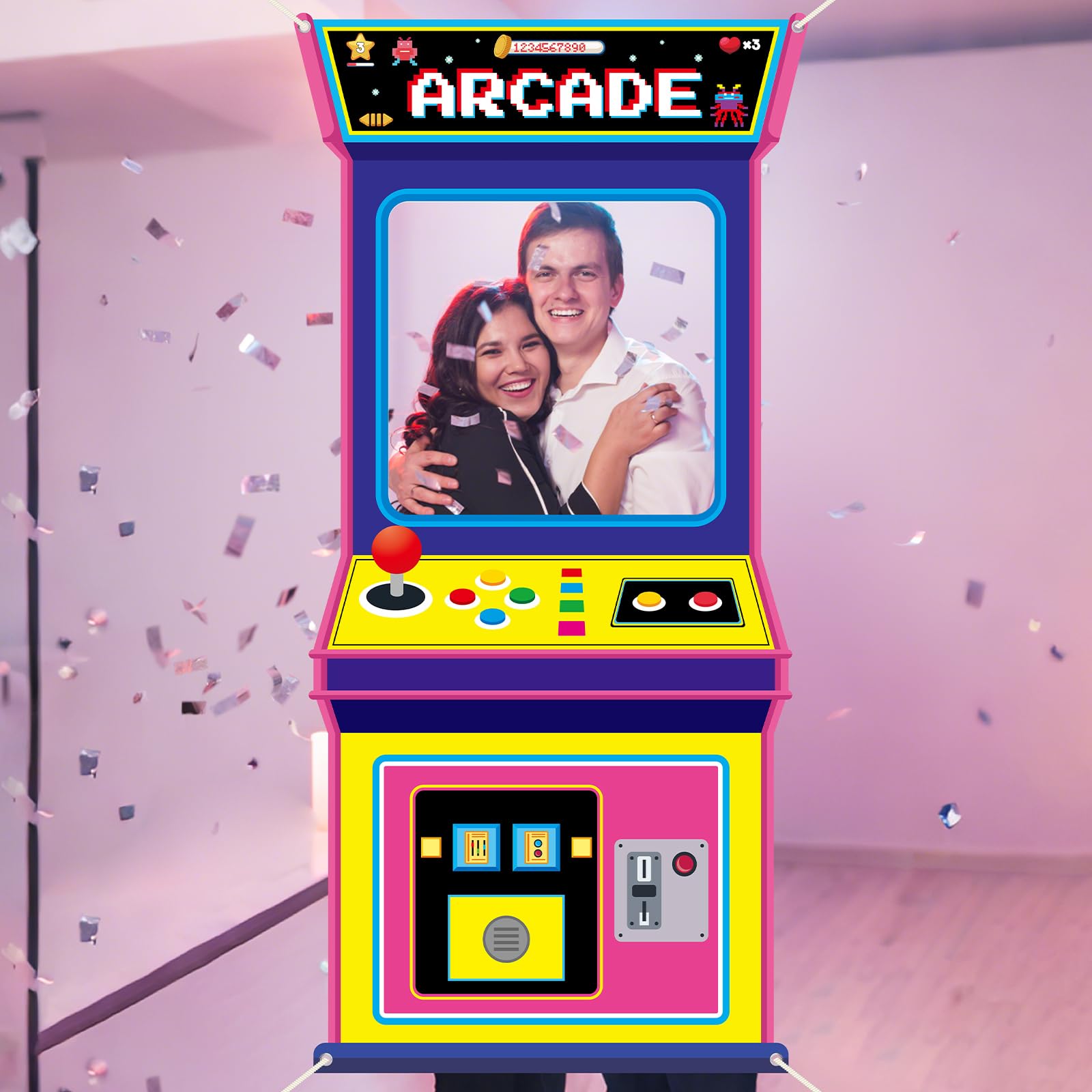 Retro Video Gaming Fabric Arca - Retro Gaming Events recension och pris