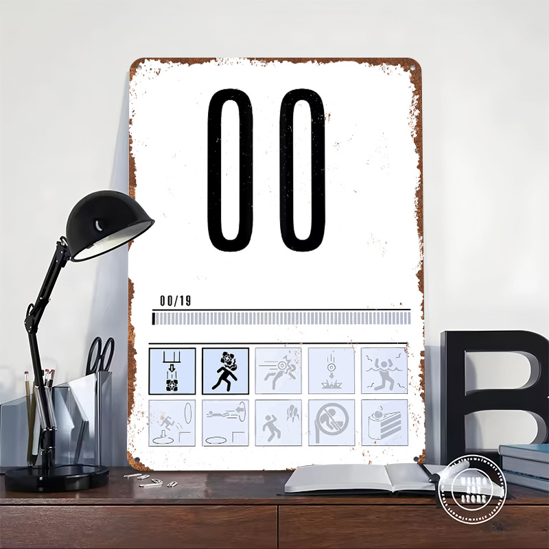 Portal 2 Challenge Mode Icons  - Retro Gaming Icons recension och pris