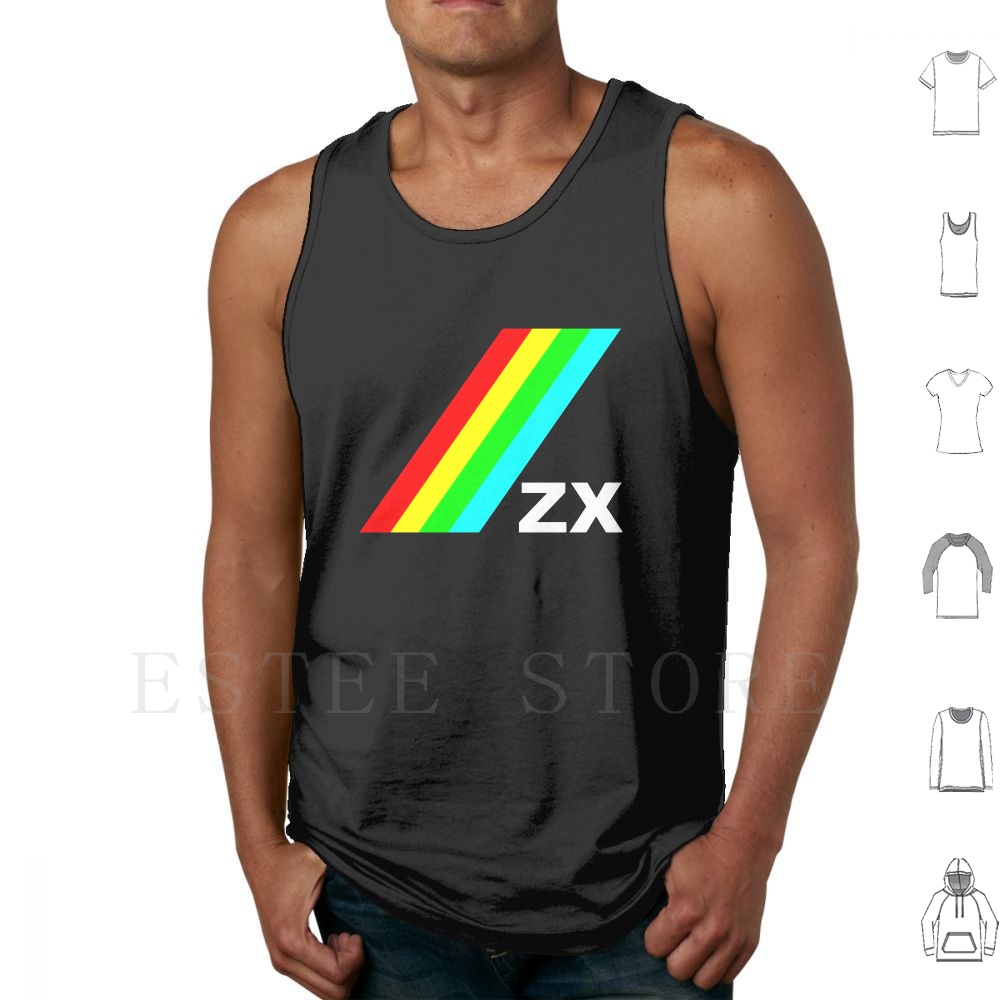 Zx Tank Tops Vest Zx Spectrum  - Retro Gaming Zx Spectrum recension och pris