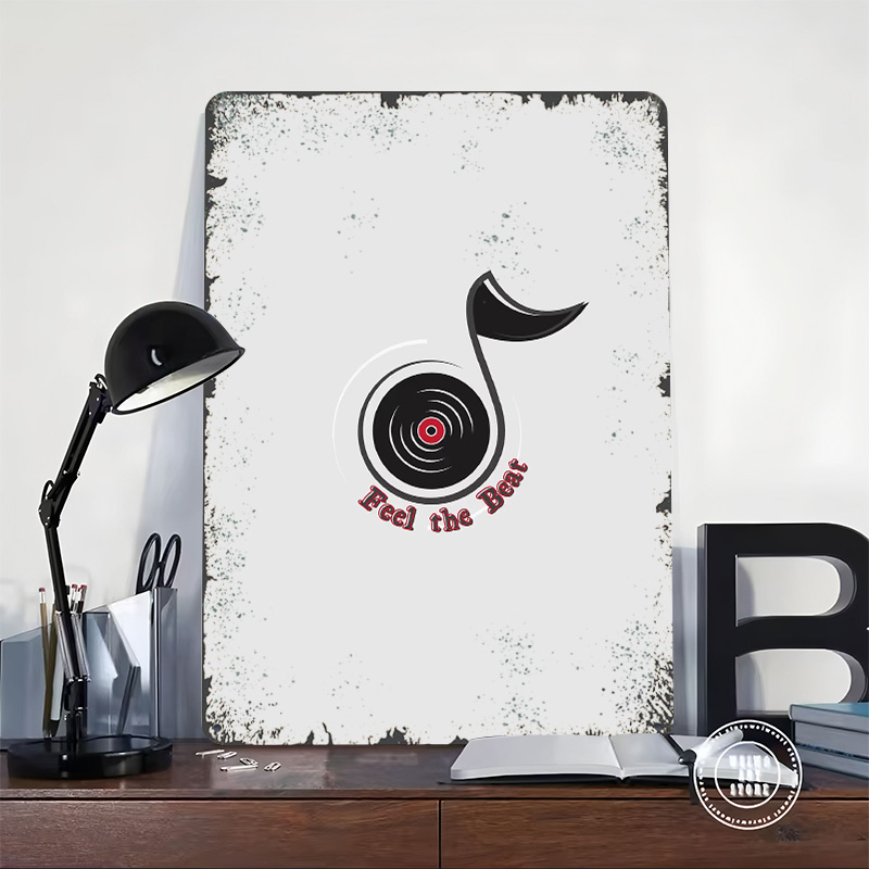 Music Logo - Feel the Beat Pos - Retro Gaming Logo recension och pris