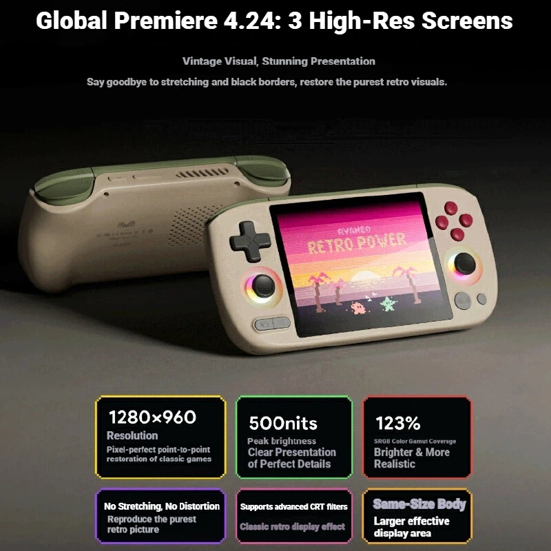 Handheld Gaming Consoles  Air  - Retro Gaming Gifts For Men recension och pris