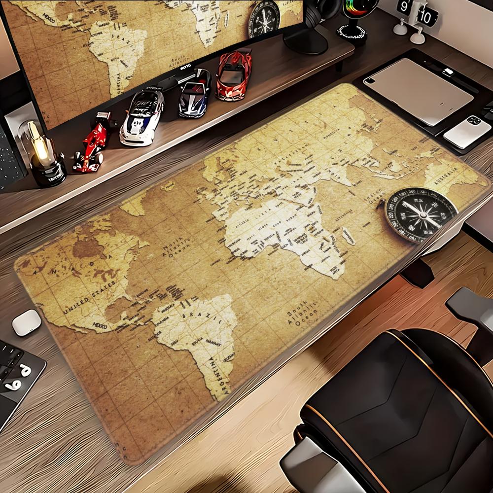 Retro NaviAation Map Art HD Mo - Retro Gaming Rug recension och pris