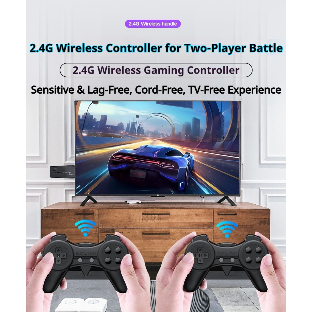 Portable 4K Retro Game Stick C - Retro Gaming Hdmi recension och pris