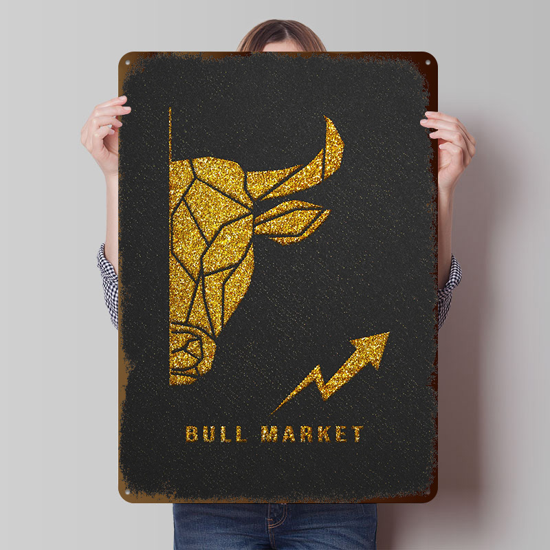 Golden Bull Market Printed Pos - Retro Gaming Market recension och pris
