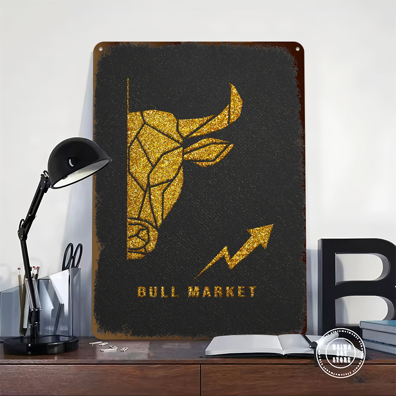Golden Bull Market Printed Pos - Retro Gaming Market recension och pris