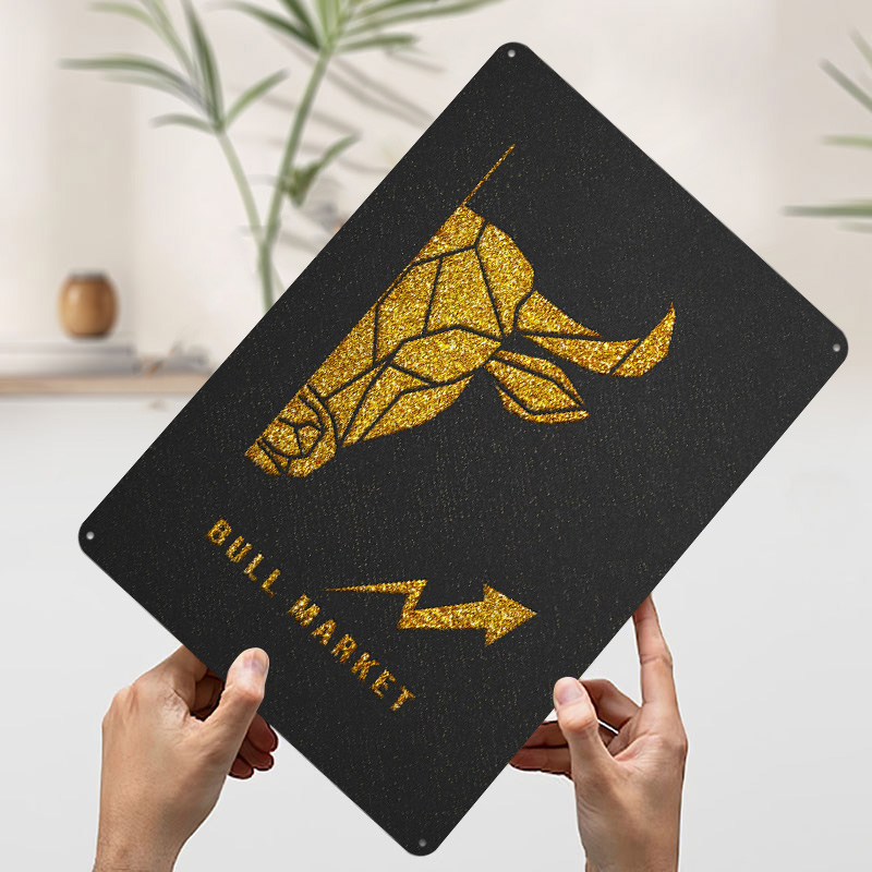 Golden Bull Market Printed Pos - Retro Gaming Market recension och pris