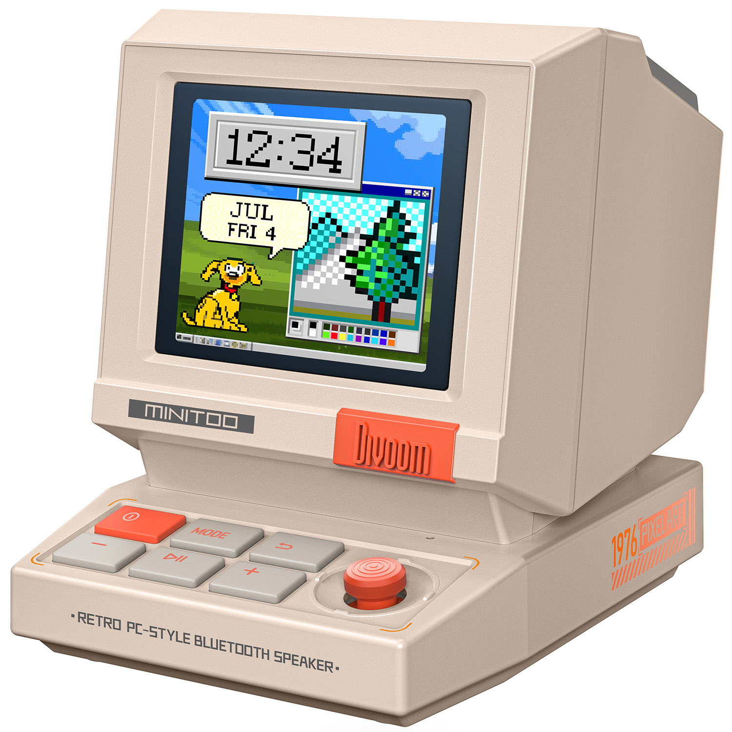 Divoom MiniToo Retro Bluetooth - Retro Gaming Cabinet recension och pris