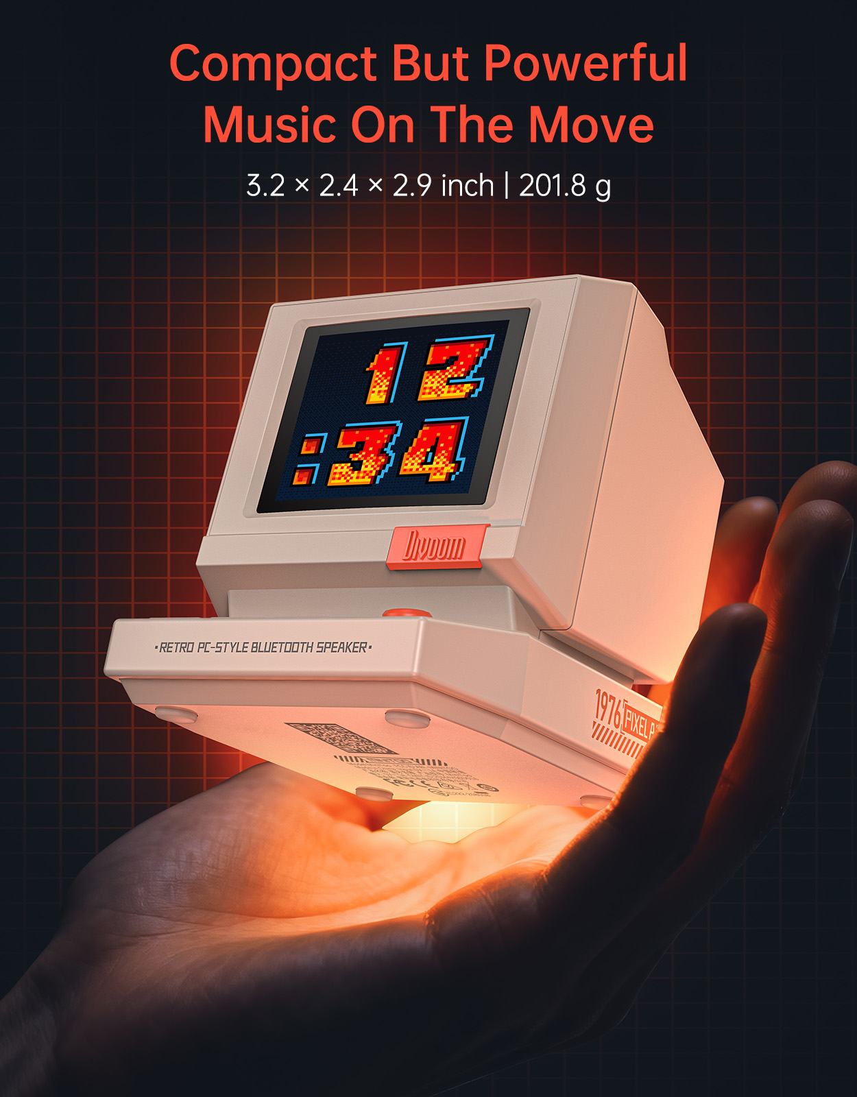 Divoom MiniToo Retro Bluetooth - Retro Gaming Cabinet recension och pris