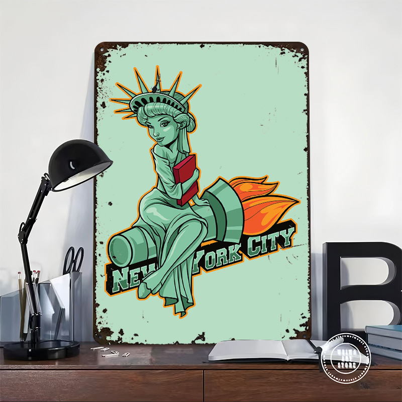 NYC City Icon Badge 3D Printed - Retro Gaming Icons recension och pris