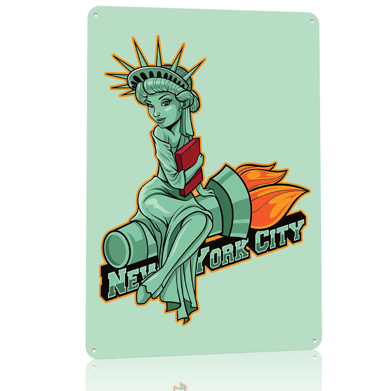 NYC City Icon Badge 3D Printed - Retro Gaming Icons recension och pris