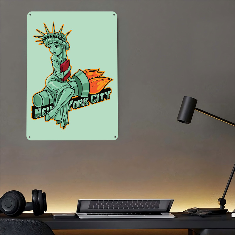 NYC City Icon Badge 3D Printed - Retro Gaming Icons recension och pris