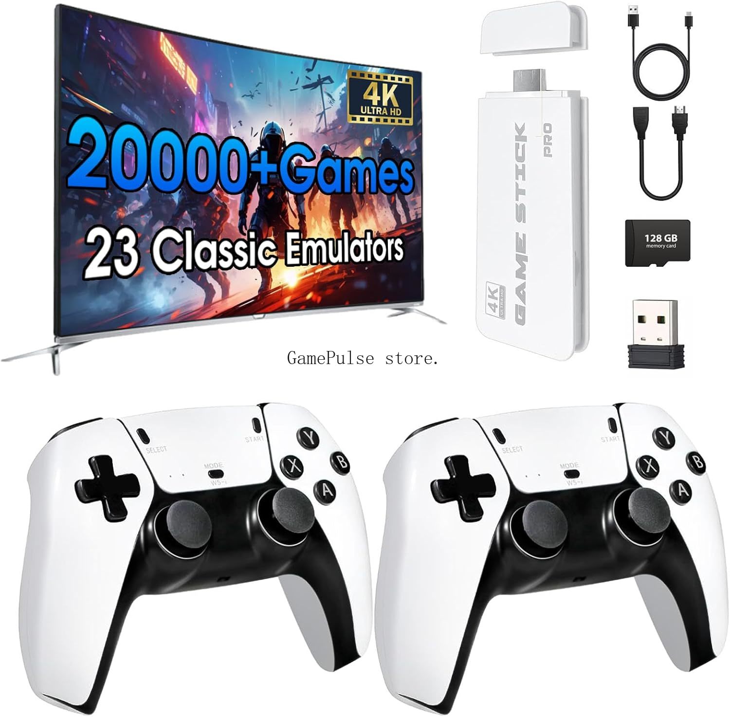 GamePulse 2026 New Retro Gamin - Retro Gaming Hdmi recension och pris