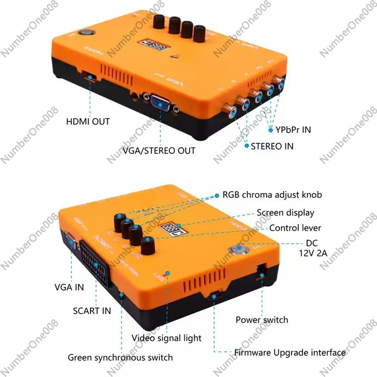 Low Resolution Game RGBS Compo - Retro Gaming Hdmi recension och pris