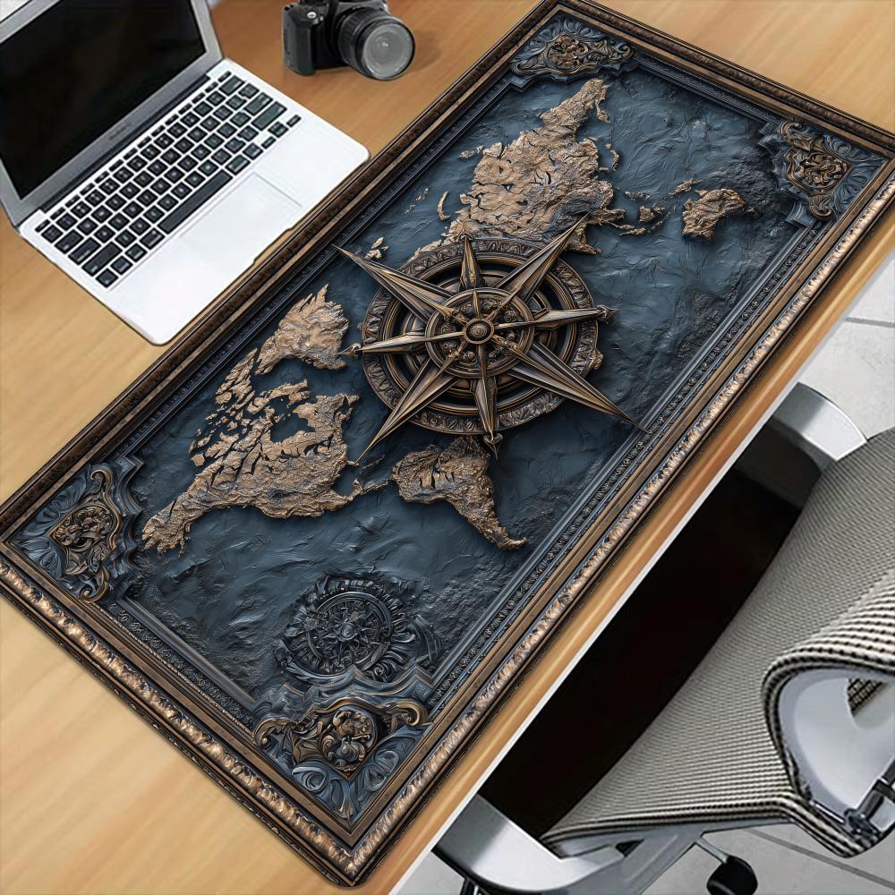 Retro compass and map Mouse Pa - Retro Gaming Rug recension och pris